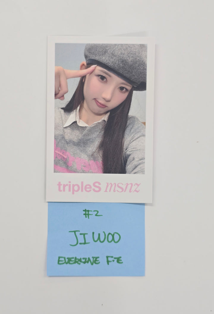 Triples_msnz "Beyond Beauty" - Everline Fansign Event Polaroid type Photocard (Objekt Music Album ver.) [25.12.18]