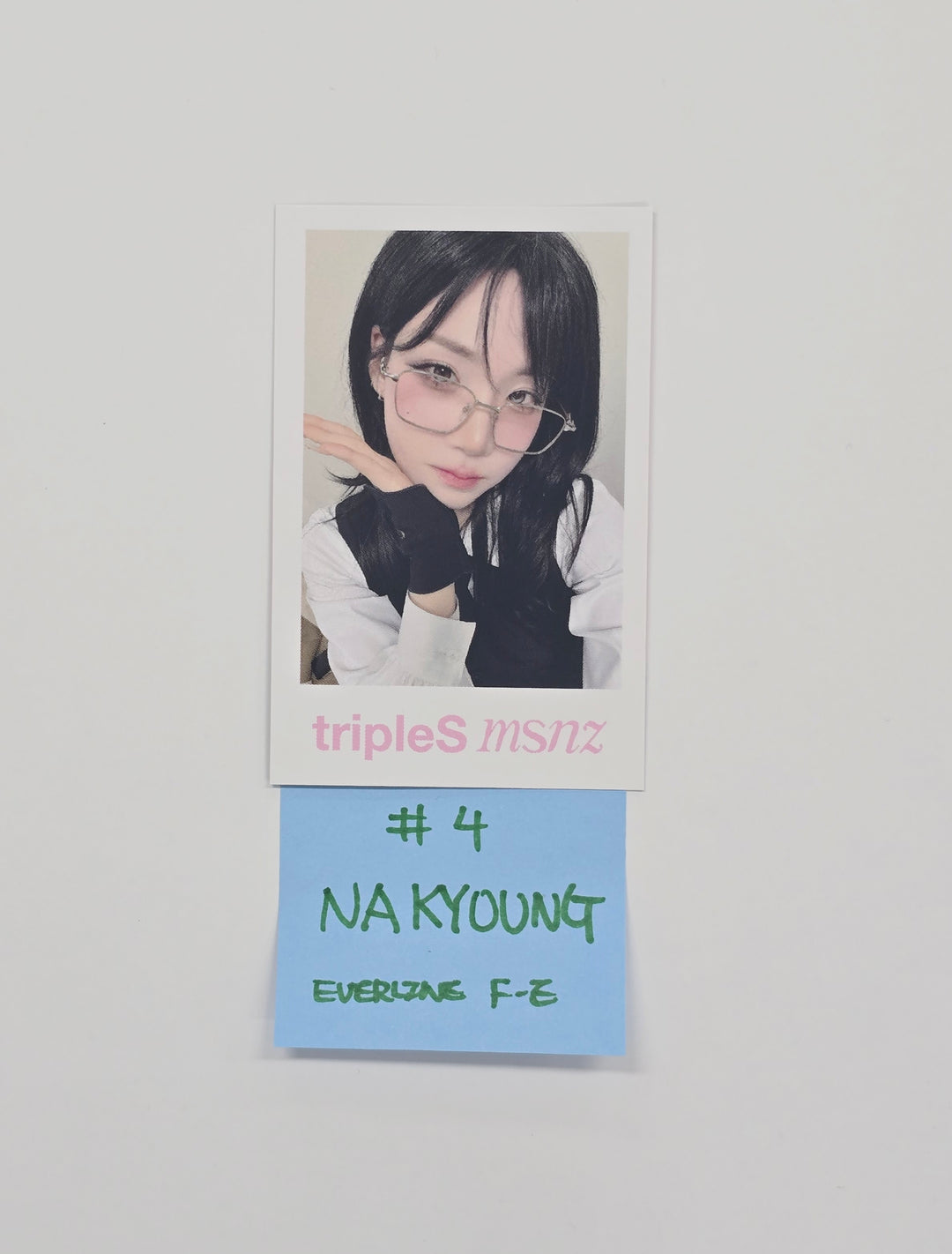 Triples_msnz "Beyond Beauty" - Everline Fansign Event Polaroid type Photocard (Objekt Music Album ver.) [25.12.18]