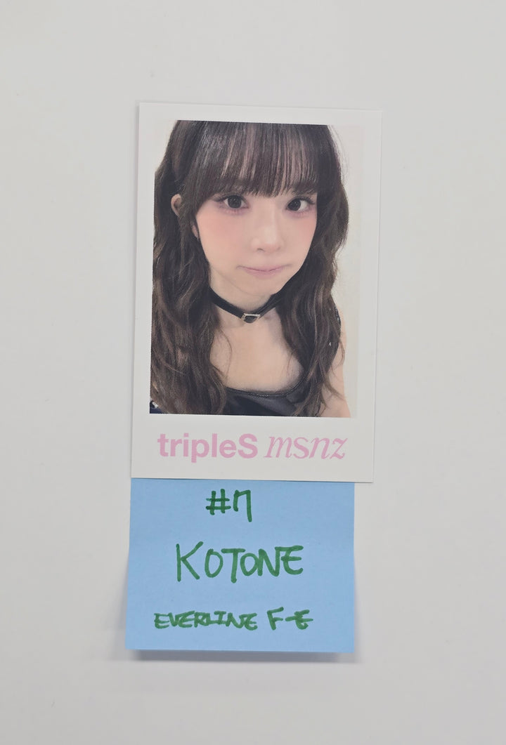 Triples_msnz "Beyond Beauty" - Everline Fansign Event Polaroid type Photocard (Objekt Music Album ver.) [25.12.18]