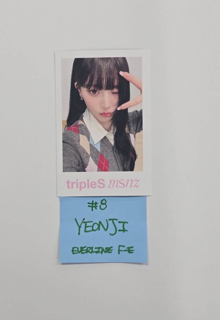 Triples_msnz "Beyond Beauty" - Everline Fansign Event Polaroid type Photocard (Objekt Music Album ver.) [25.12.18]