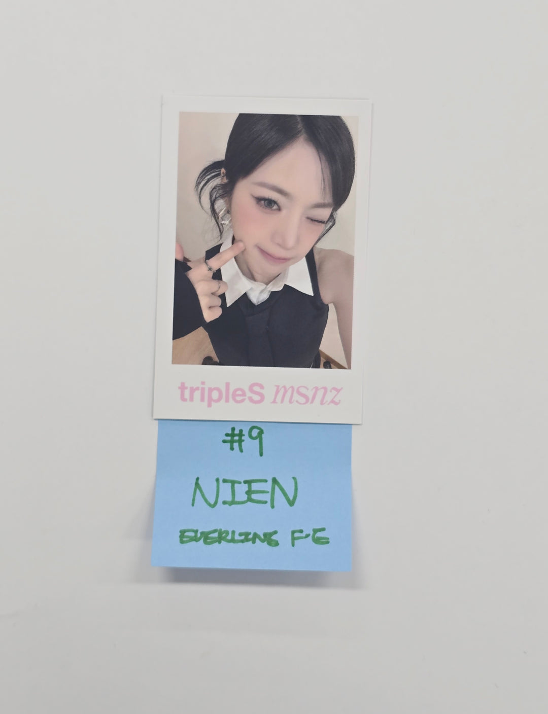 Triples_msnz "Beyond Beauty" - Everline Fansign Event Polaroid type Photocard (Objekt Music Album ver.) [25.12.18]