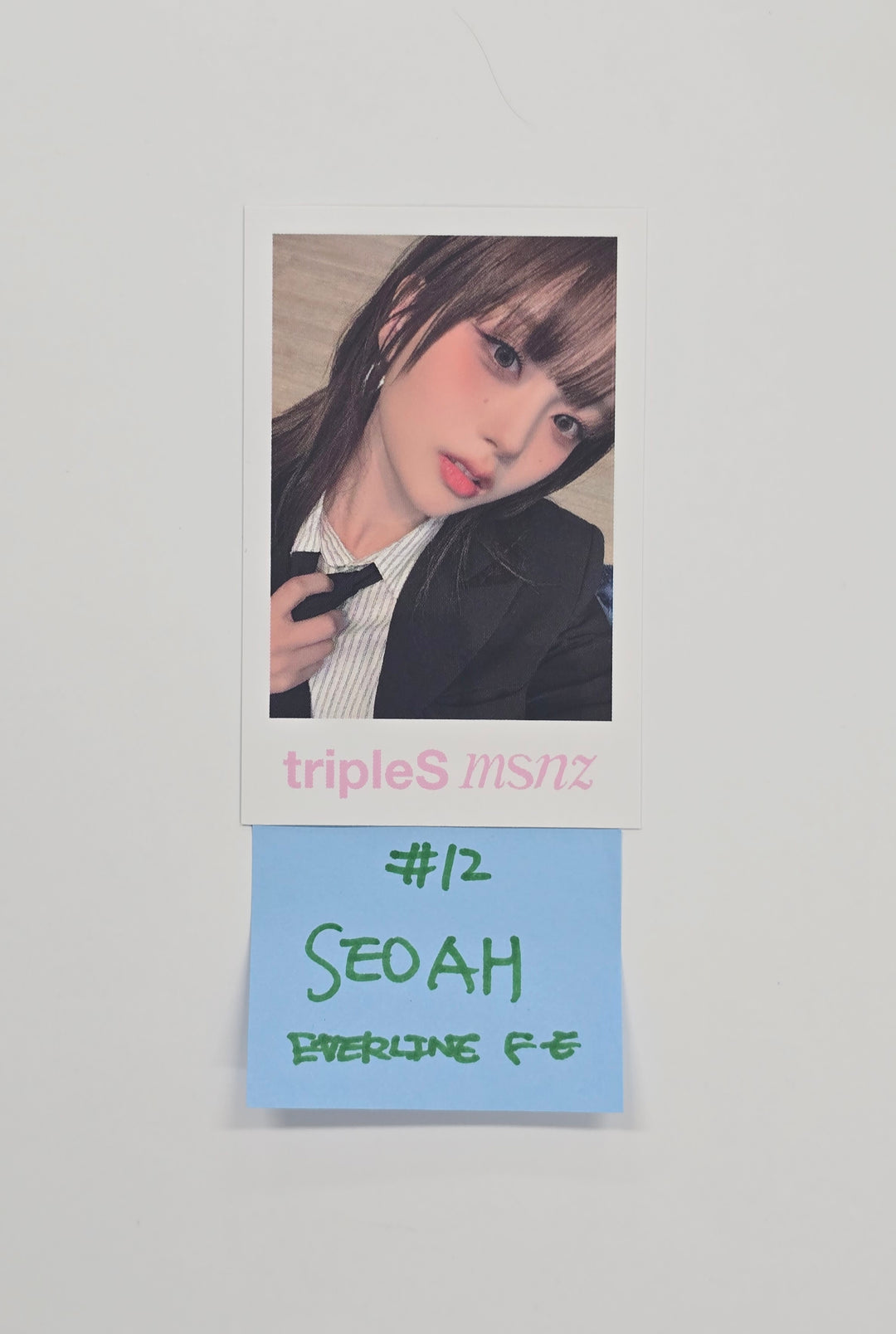 Triples_msnz "Beyond Beauty" - Everline Fansign Event Polaroid type Photocard (Objekt Music Album ver.) [25.12.18]