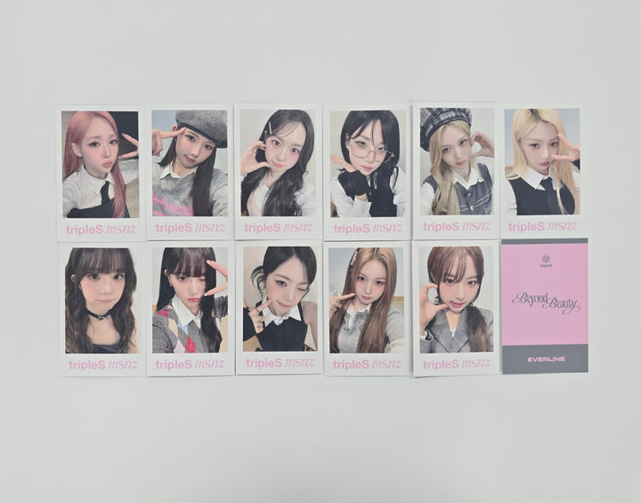 Triples_msnz "Beyond Beauty" - Everline Fansign Event Polaroid type Photocard (Objekt Music Album ver.) [25.12.18]