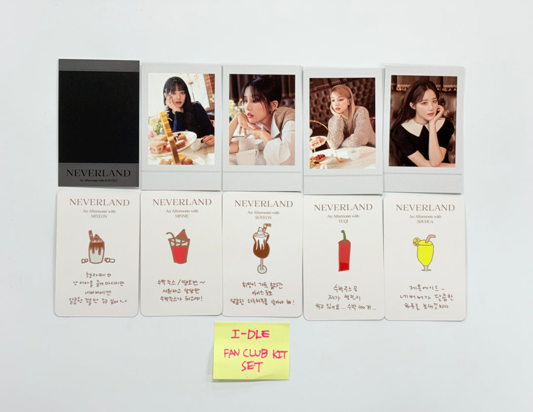 I-DLE - FANCLUB Kit Photocard & Polaroid type Photocard Set [25.12.18]