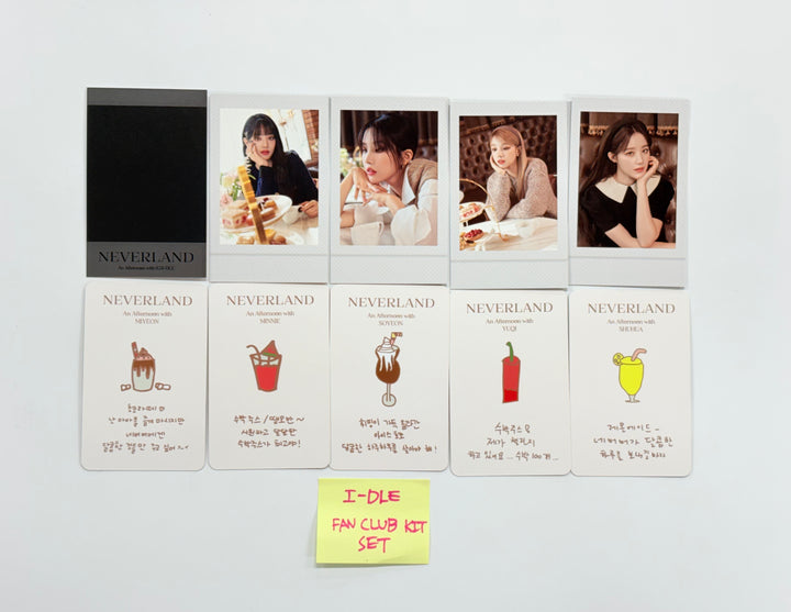 I-DLE - FANCLUB Kit Photocard & Polaroid type Photocard Set [25.12.18]