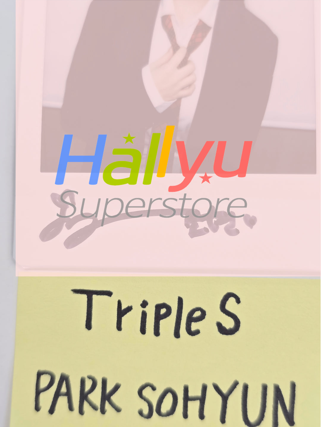 SOHYUN (of Triples_msnz) "Beyond Beauty" - Hand Autograhped(Signed) Polaroid [25.12.18]