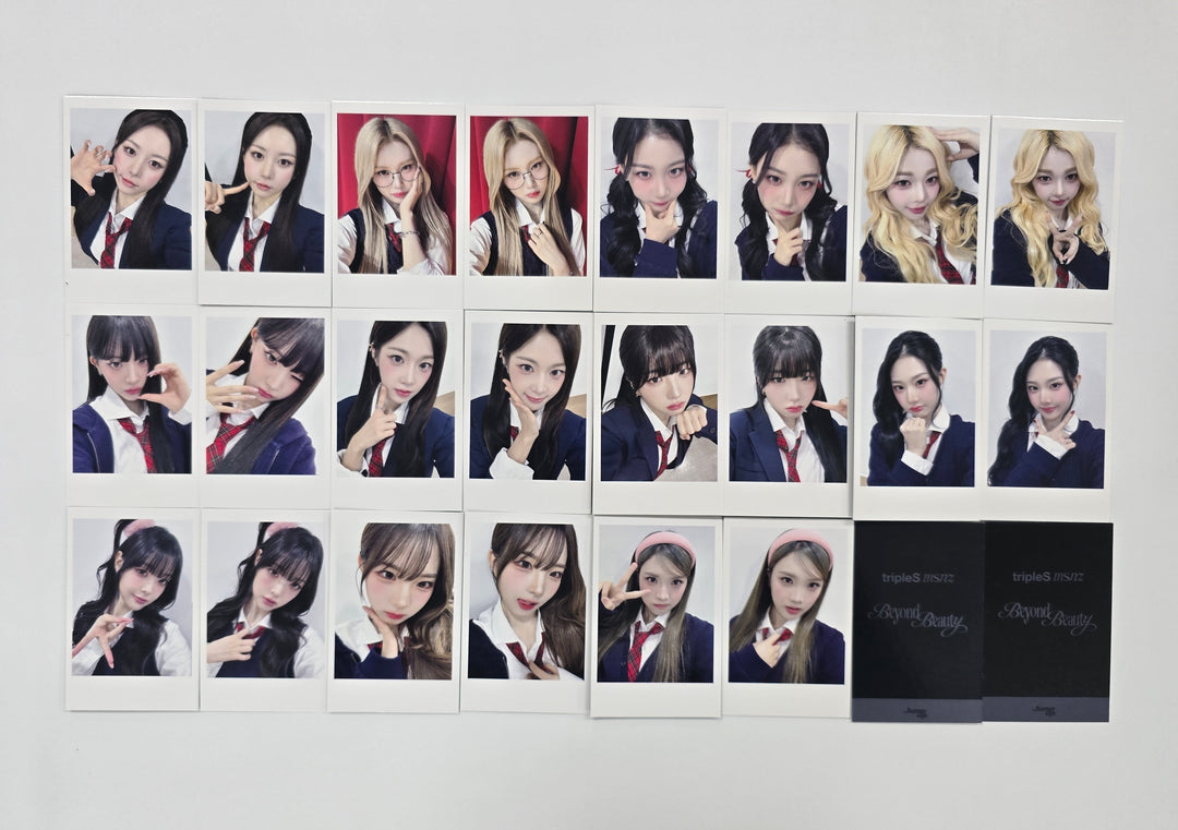 Triples_msnz "Beyond Beauty" - Jump UP Fansign Event Polaroid type Photocard (Objekt Music Album ver.) [25.12.18]