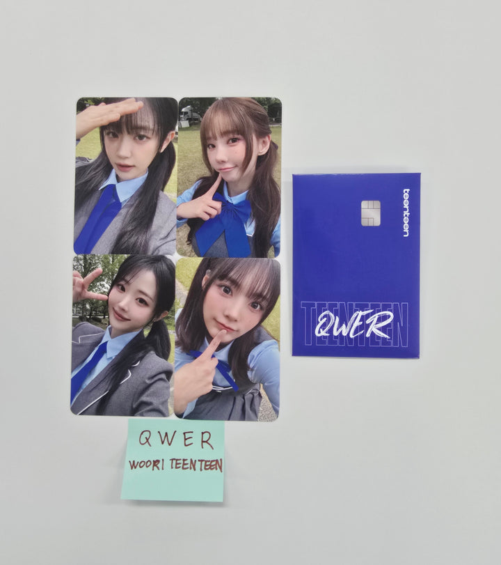 QWER - Woori TeenTeen Event Photocards Set (4EA) [25.12.19]