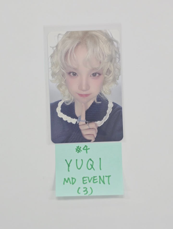 I-DLE -  i-dle MEDIA EXHIBITION : CITY of SENSE Official MD Event Photocard [25.12.19]