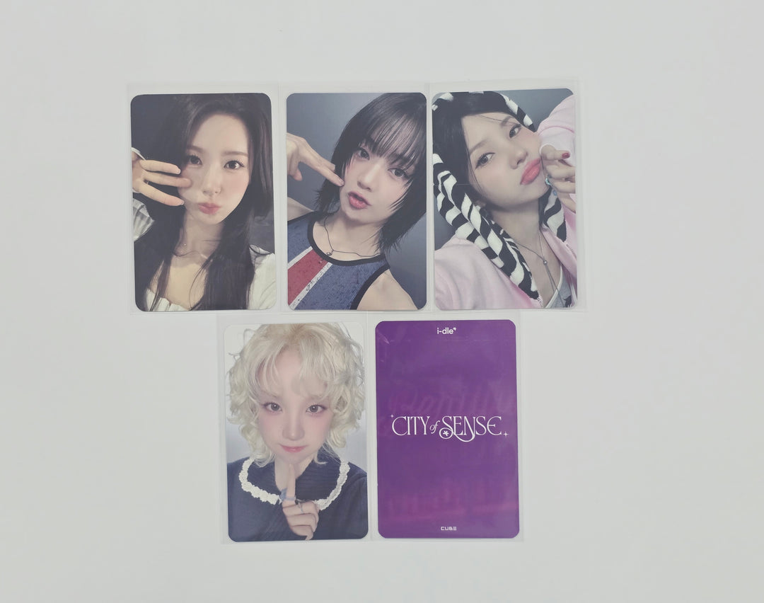 I-DLE -  i-dle MEDIA EXHIBITION : CITY of SENSE Official MD Event Photocard [25.12.19]