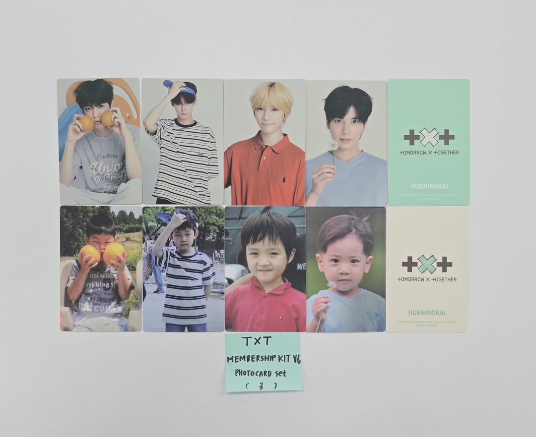 TXT "MOA"- Official MemberShip Kit V6 Photocard Set [25.12.19]