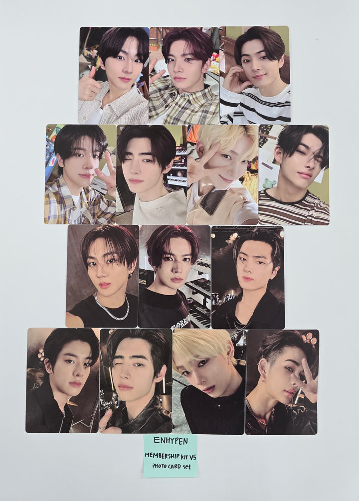 ENHYPEN "ENGENE"- Official MemberShip Kit V5 Photocard Set [25.12.19]