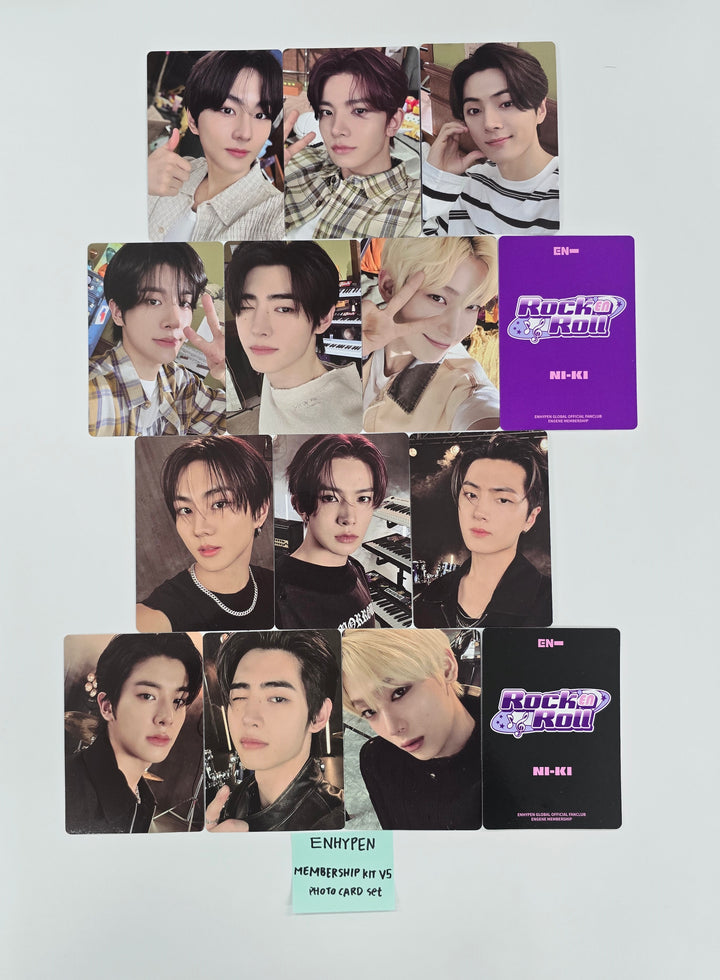 ENHYPEN "ENGENE"- Official MemberShip Kit V5 Photocard Set [25.12.19]