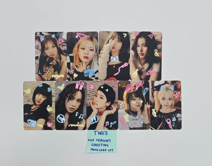 TWICE - 2023 Season's Greeting "SECRET LIFE @HOUSE" Photocard Set [25.12.19]