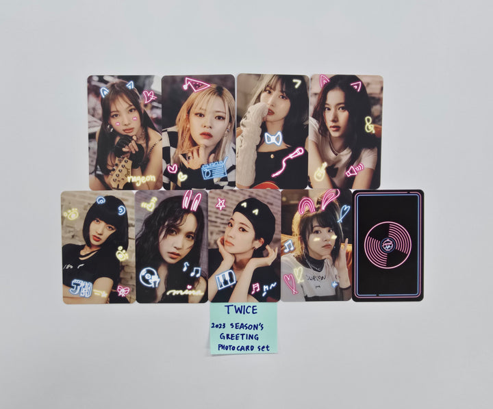 TWICE - 2023 Season's Greeting "SECRET LIFE @HOUSE" Photocard Set [25.12.19]