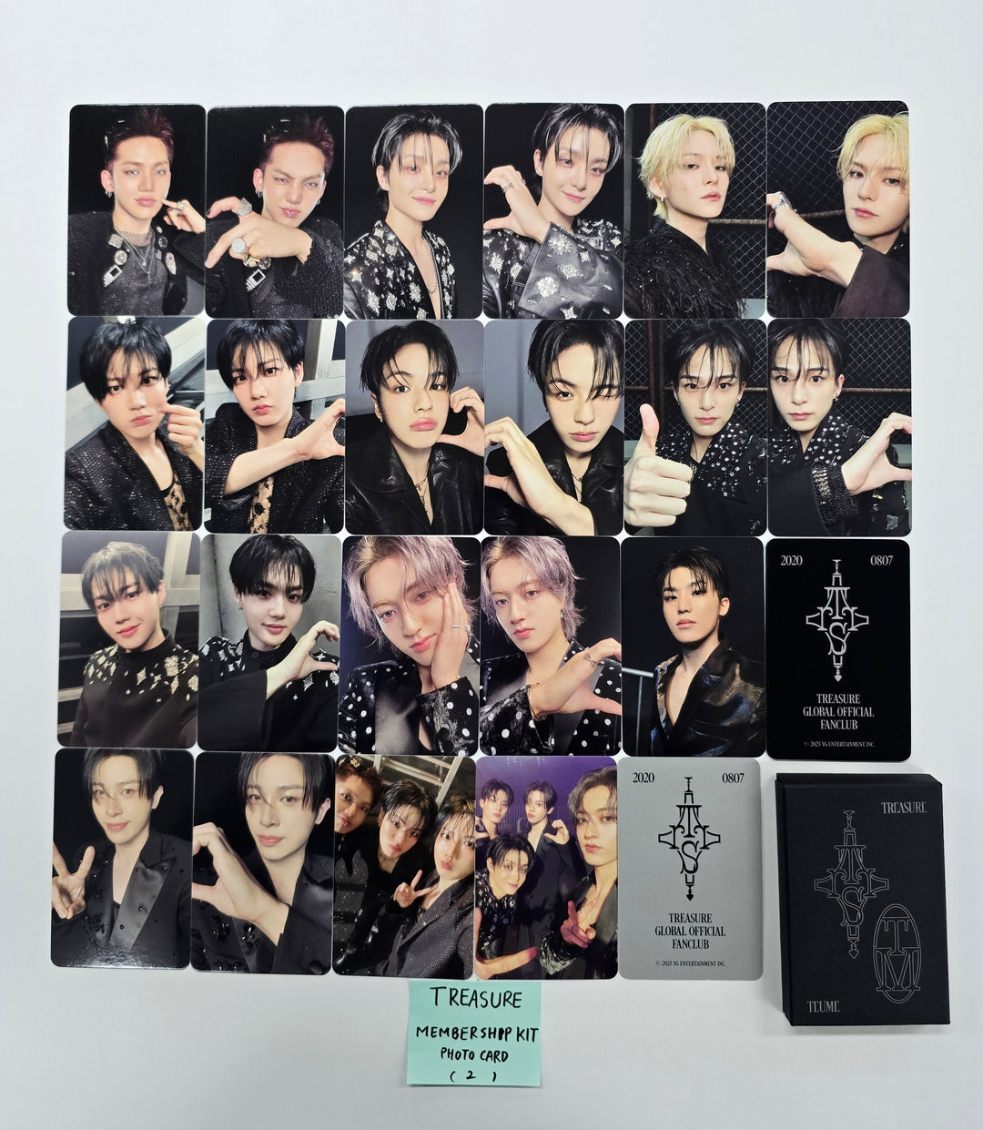 TREASURE - MAKER MemberShip Kit Photocard Set [25.12.19]