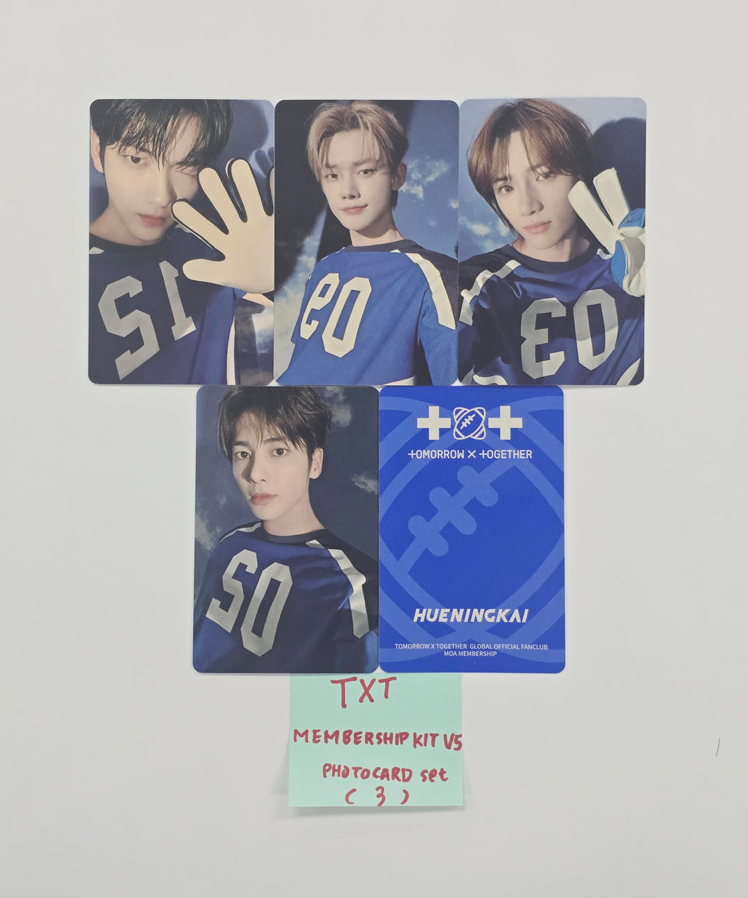 TXT "MOA"- Official MemberShip Kit V5 Photocard Set [25.12.19]