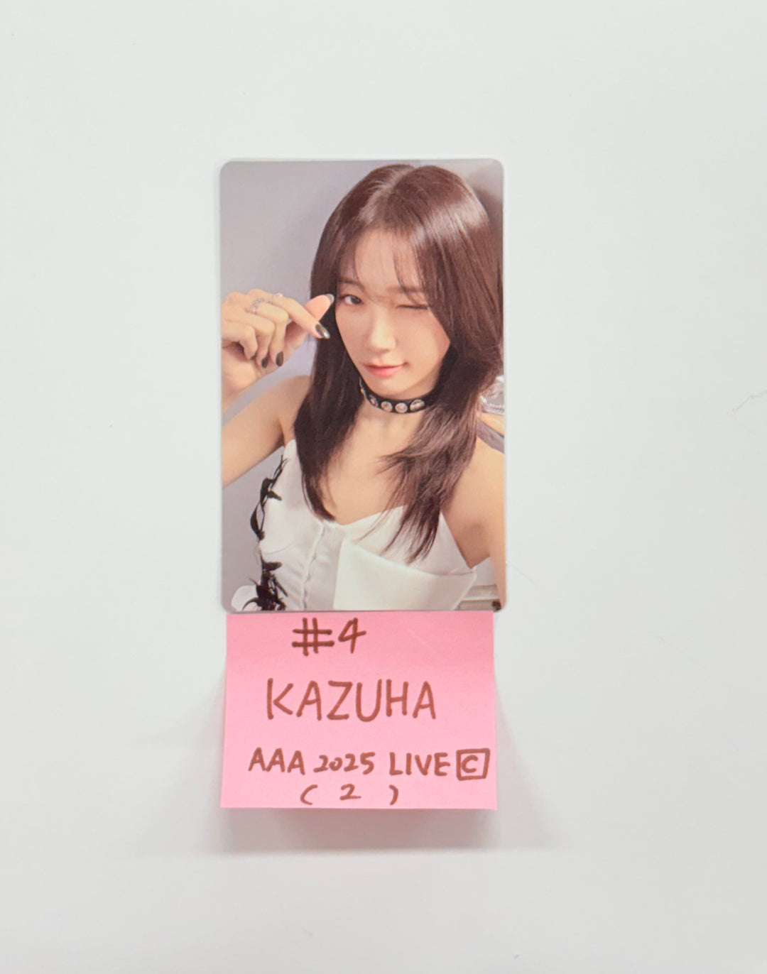 Le Sserafim "SPAGHETTI" - Weverse Shop "AAA 2025 LIVE" Special Gift Event Photocard (Compact Ver.) [25.12.22]