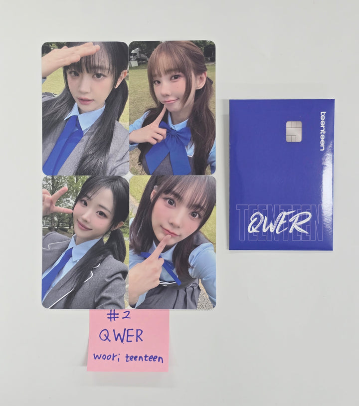 QWER - Woori TeenTeen Event Photocards Set (4EA) [25.12.22]