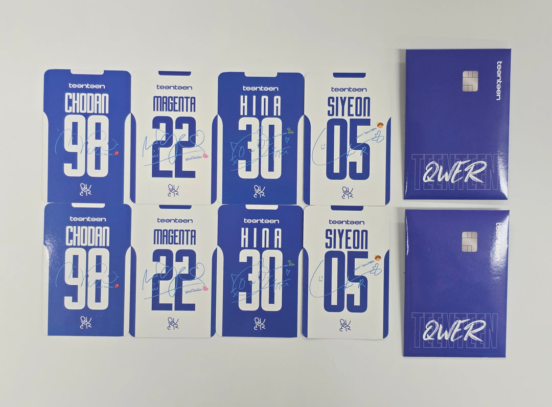 QWER - Woori TeenTeen Event Photocards Set (4EA) [25.12.22]