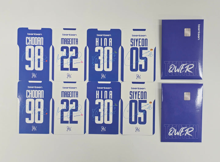 QWER - Woori TeenTeen Event Photocards Set (4EA) [25.12.22]