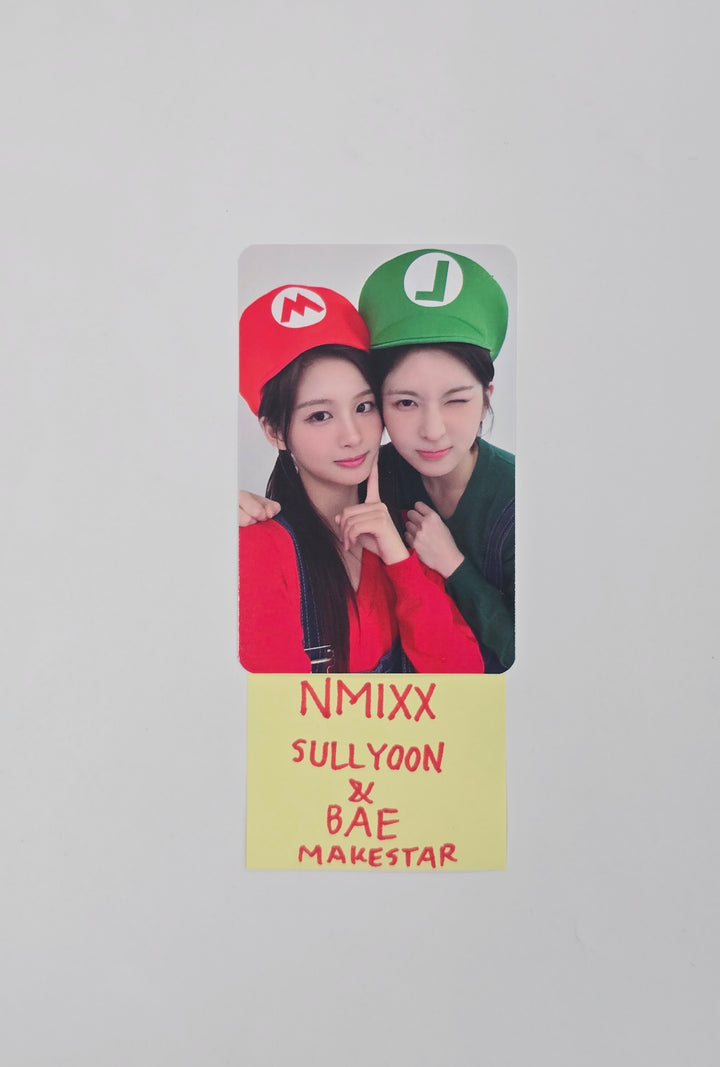 SULLYOON & BAE (of NMIXX) "Blue Valentine" - Makestar Fansign Event Winner Photocard [25.12.22]