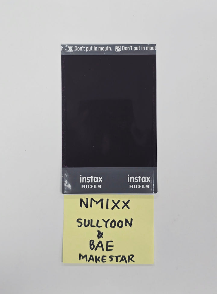 SULLYOON & BAE (of NMIXX) "Blue Valentine" - Hand Autograhped(Signed) Polaroid [25.12.22]