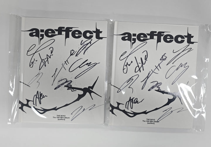 Theboyz "a;effect" - Hand Autographed(Signed) Promo Album [25.12.22]