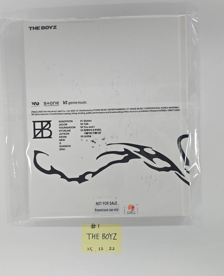 Theboyz "a;effect" - Hand Autographed(Signed) Promo Album [25.12.22]