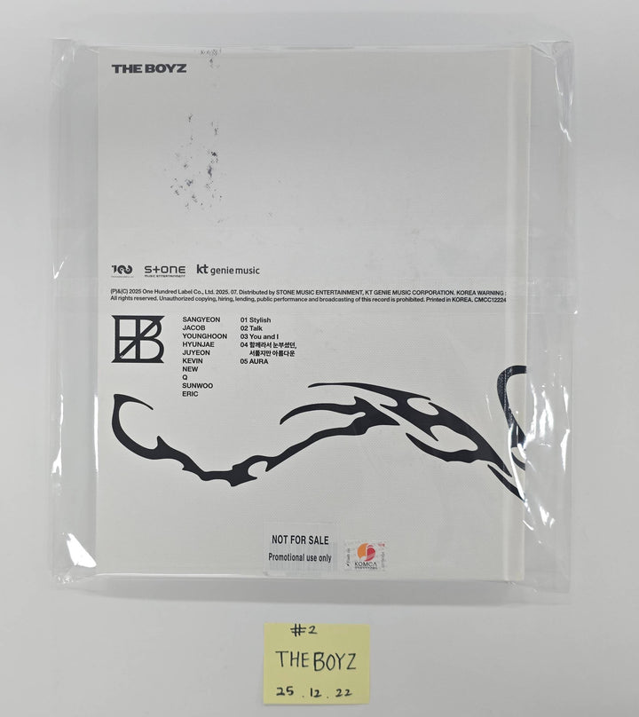 Theboyz "a;effect" - Hand Autographed(Signed) Promo Album [25.12.22]