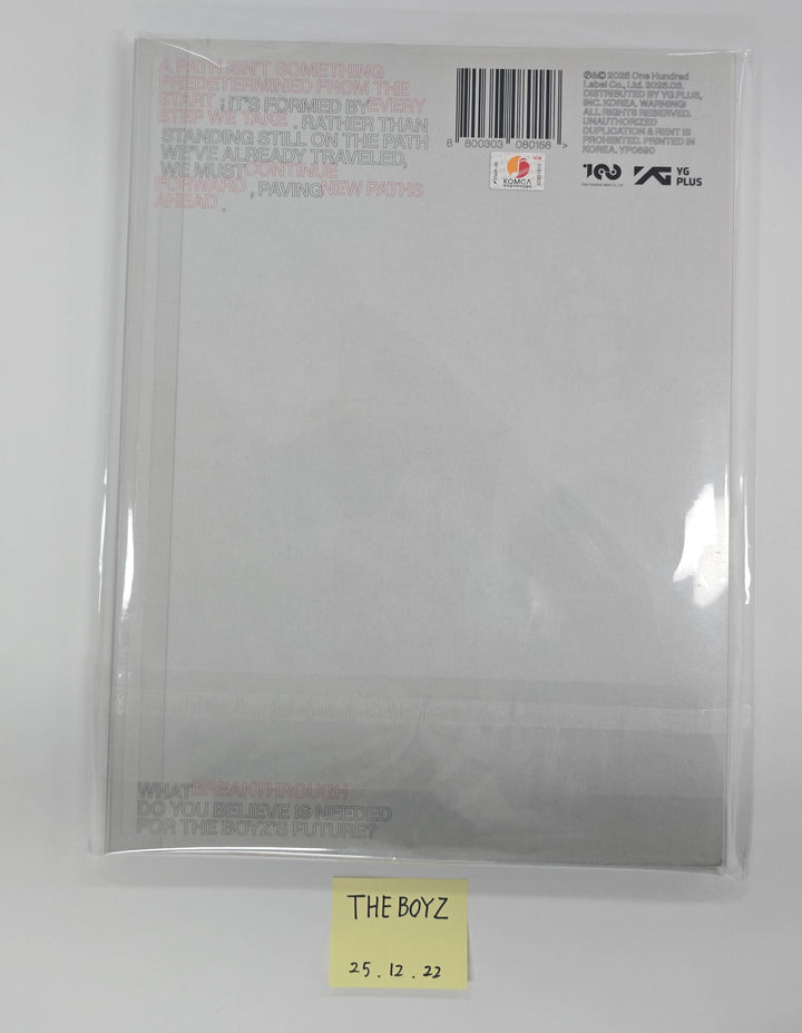 Theboyz "Unexpected" - Hand Autographed(Signed) Promo Album [25.12.22]