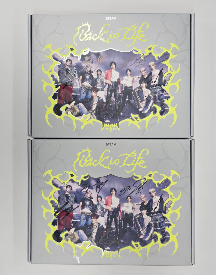 &TEAM "Back to Life" - Hand Autographed(Signed) Promo Album [25.12.22]