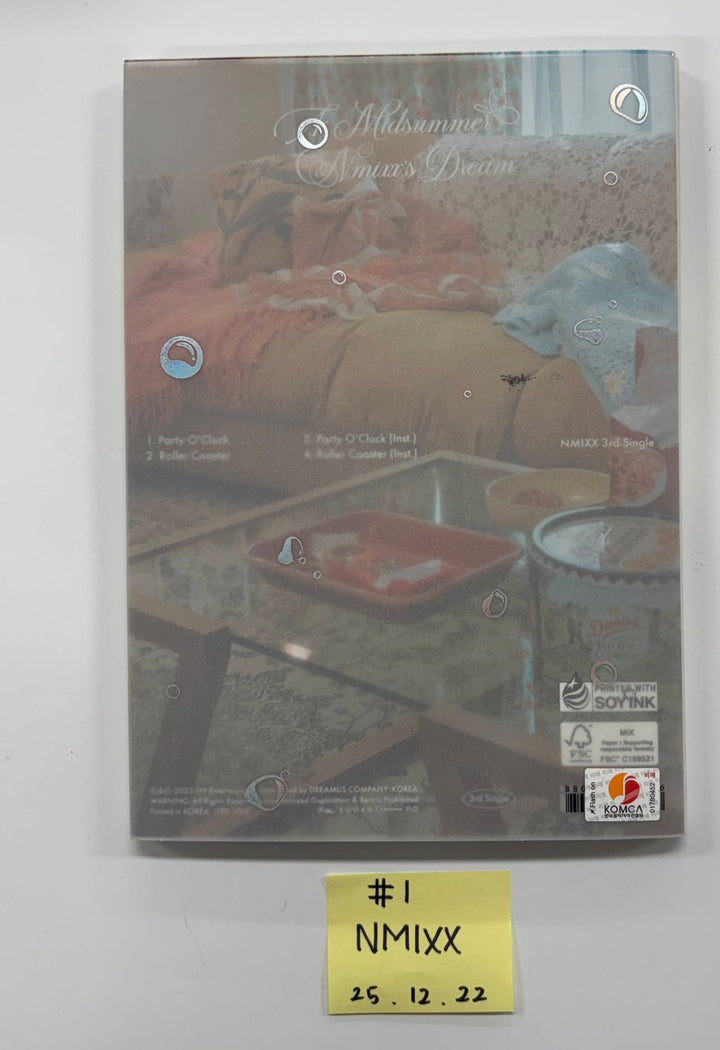 NMIXX "A Midsummer NMIXX’s Dream" - Hand Autographed(Signed) Promo Album [25.12.22] - Please Read !