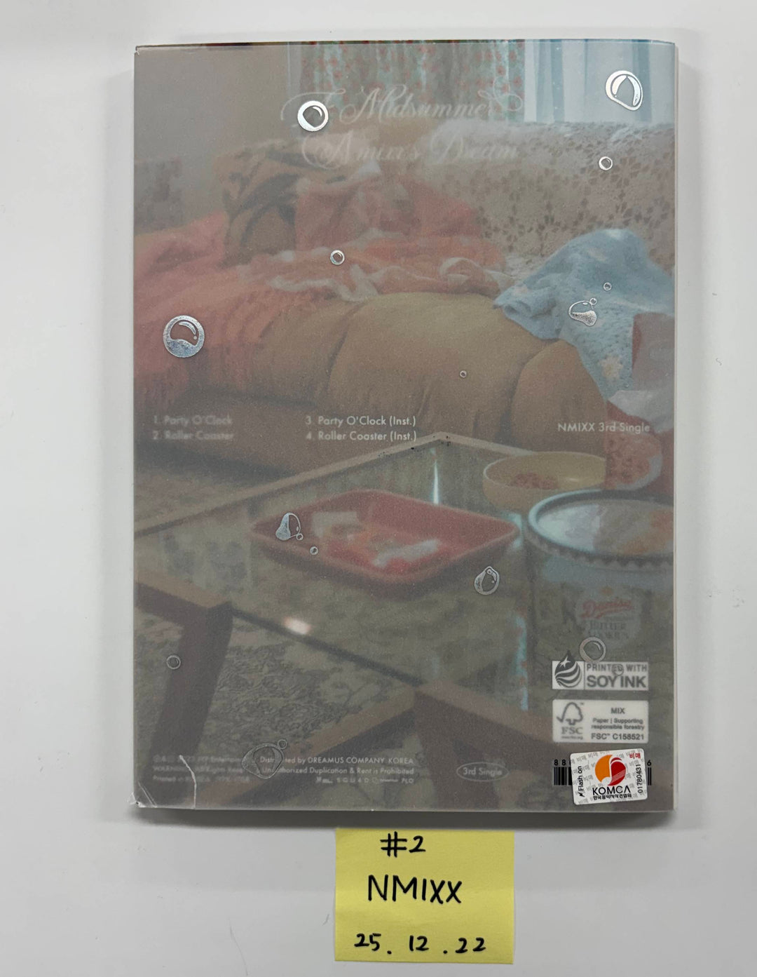 NMIXX "A Midsummer NMIXX’s Dream" - Hand Autographed(Signed) Promo Album [25.12.22] - Please Read !