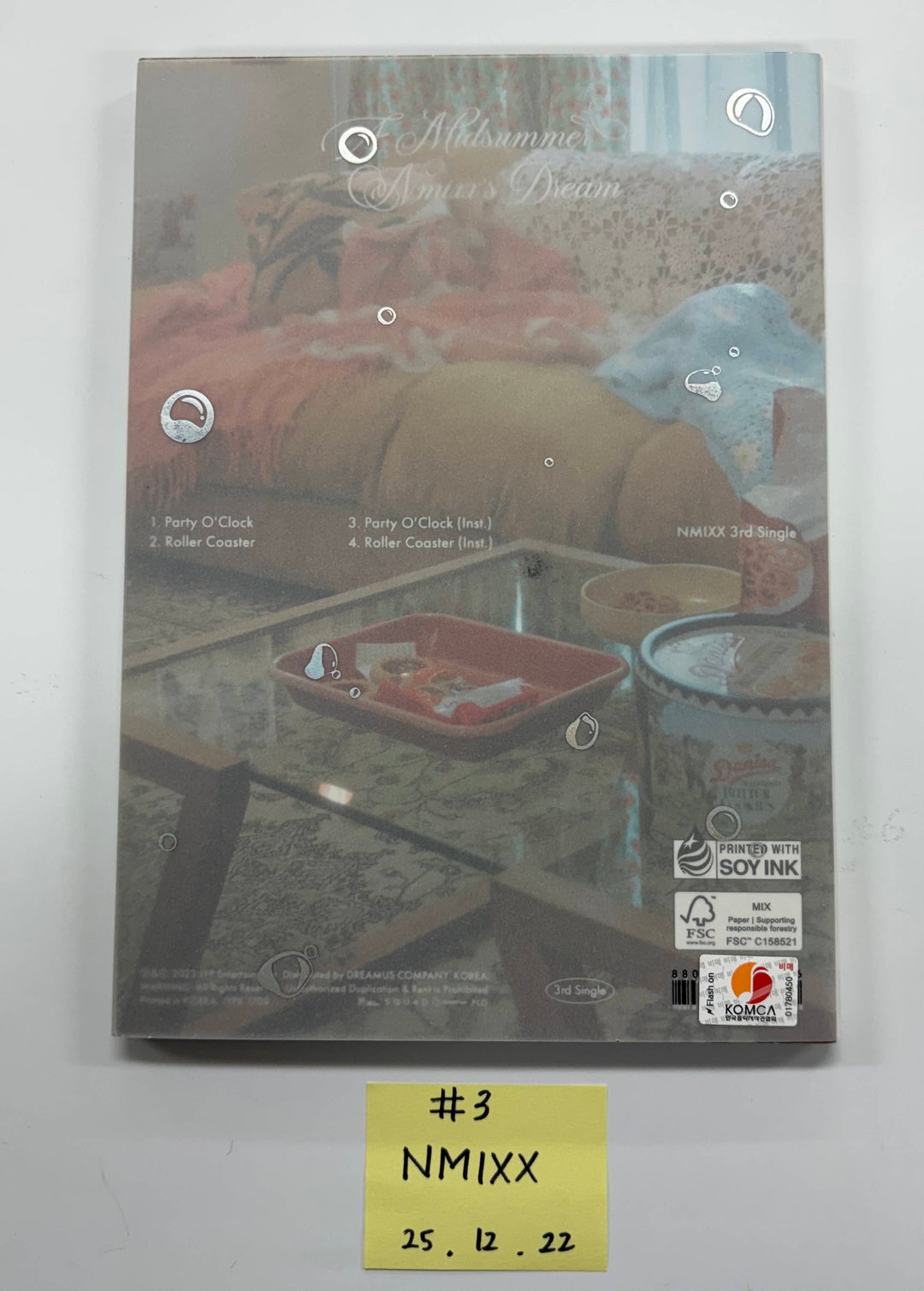 NMIXX "A Midsummer NMIXX’s Dream" - Hand Autographed(Signed) Promo Album [25.12.22] - Please Read !