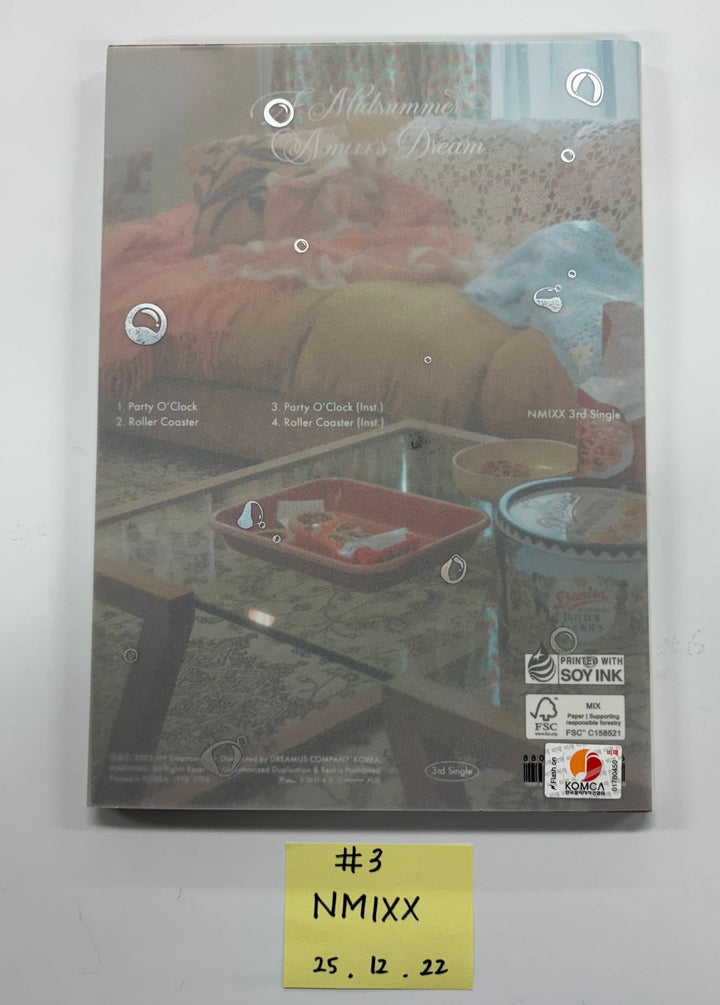 NMIXX "A Midsummer NMIXX’s Dream" - Hand Autographed(Signed) Promo Album [25.12.22] - Please Read !