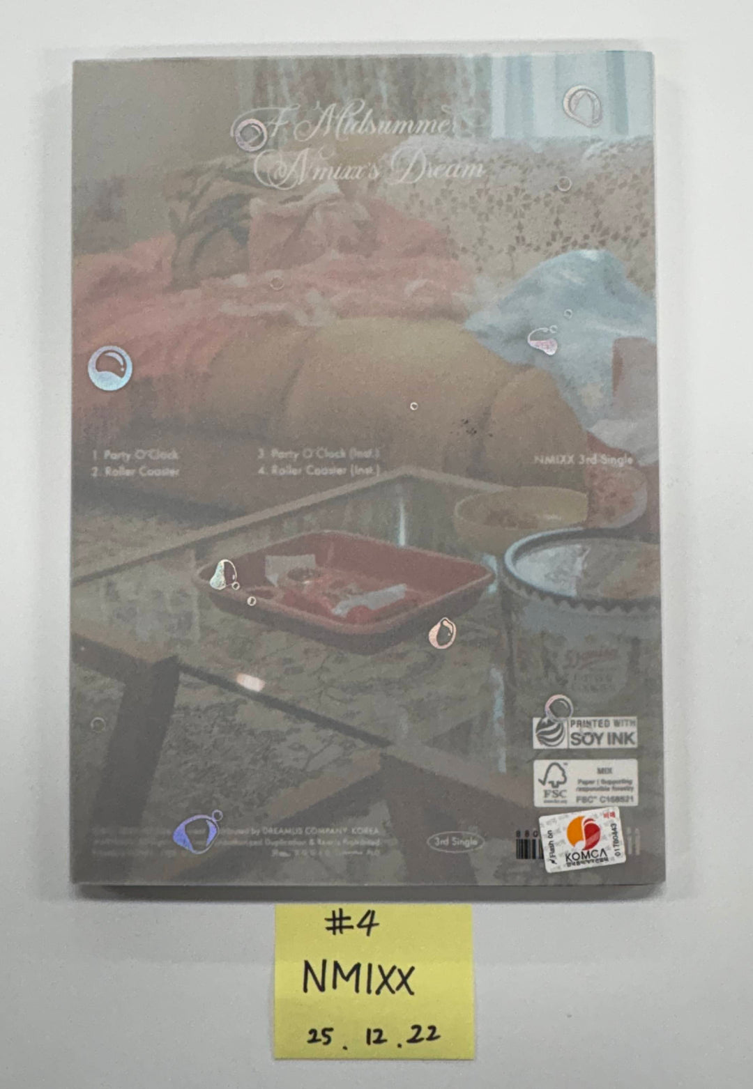 NMIXX "A Midsummer NMIXX’s Dream" - Hand Autographed(Signed) Promo Album [25.12.22] - Please Read !