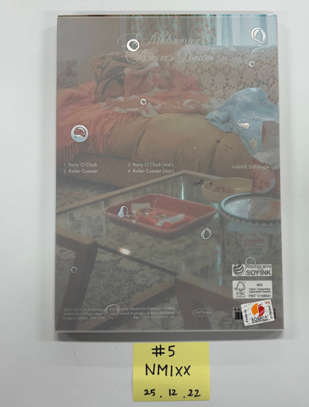 NMIXX "A Midsummer NMIXX’s Dream" - Hand Autographed(Signed) Promo Album [25.12.22] - Please Read !