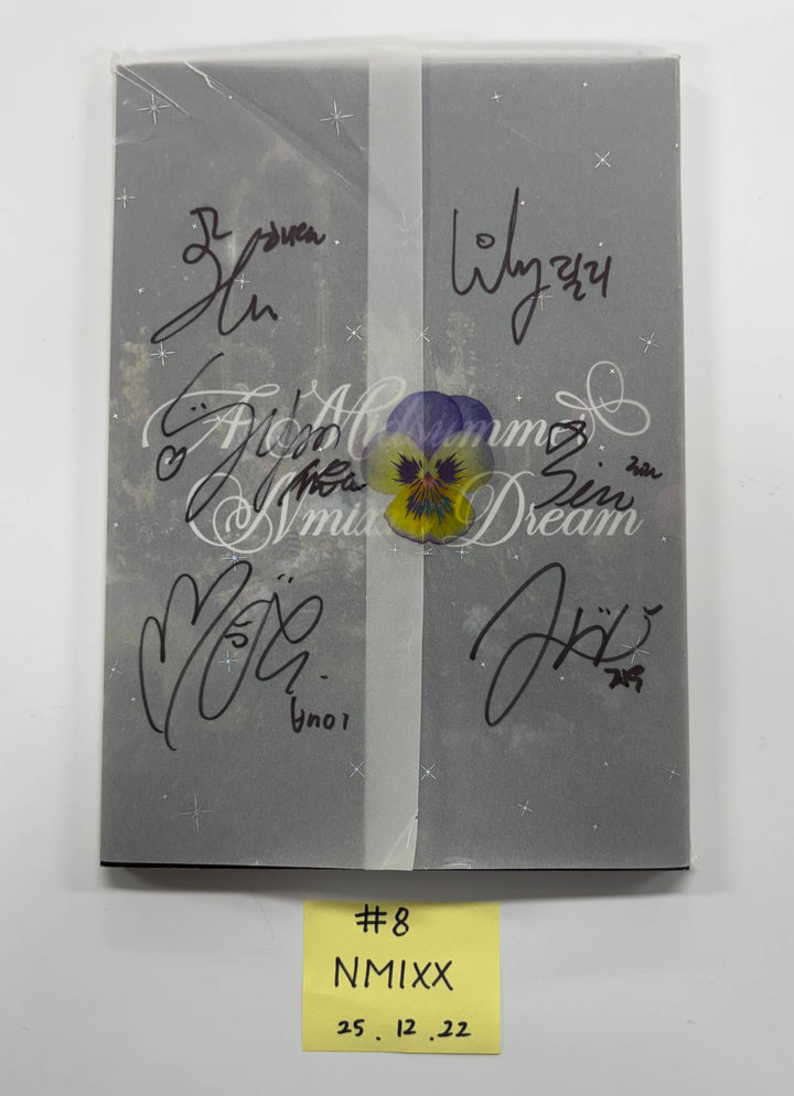 NMIXX "A Midsummer NMIXX’s Dream" - Hand Autographed(Signed) Promo Album [25.12.22] - Please Read !
