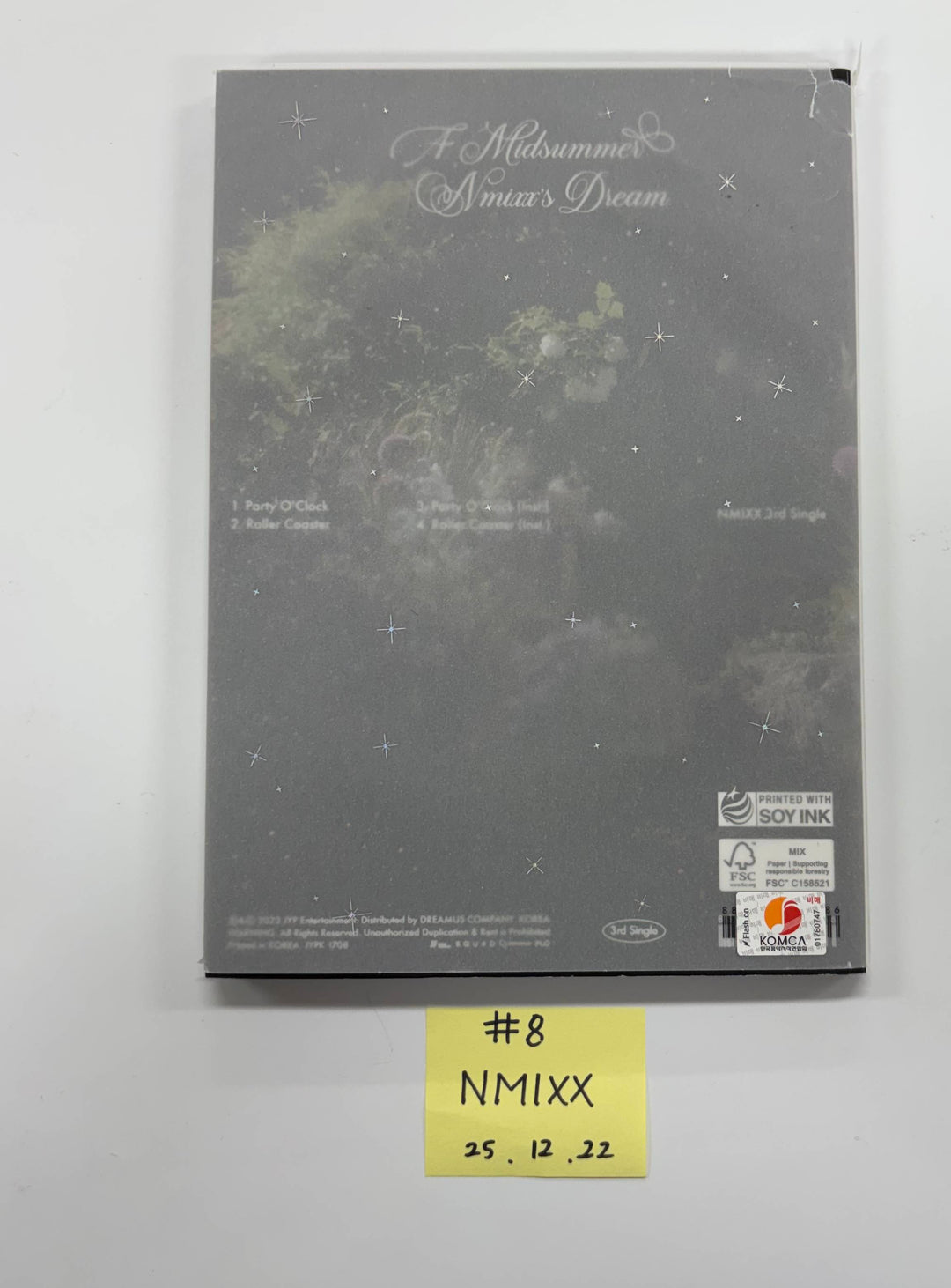 NMIXX "A Midsummer NMIXX’s Dream" - Hand Autographed(Signed) Promo Album [25.12.22] - Please Read !