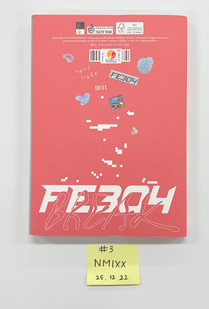 NMIXX "Fe3O4: BREAK" - Hand Autographed(Signed) Promo Album [25.12.22]