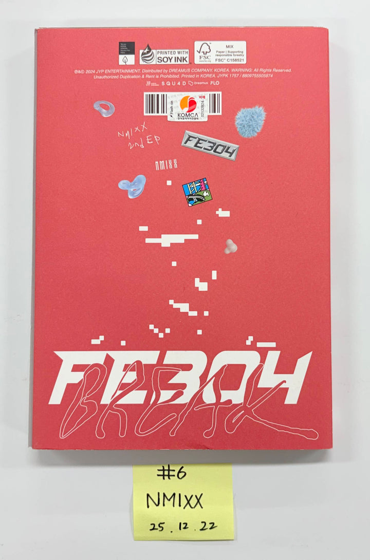 NMIXX "Fe3O4: BREAK" - Hand Autographed(Signed) Promo Album [25.12.22]