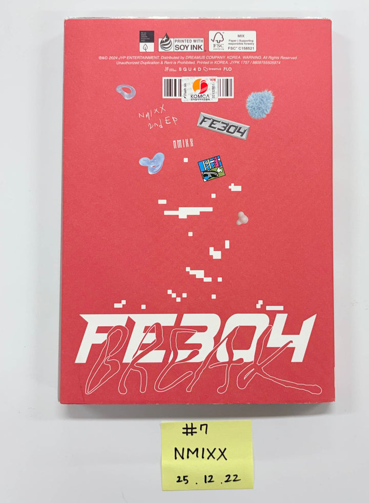 NMIXX "Fe3O4: BREAK" - Hand Autographed(Signed) Promo Album [25.12.22]