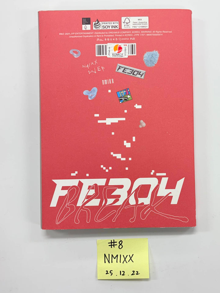 NMIXX "Fe3O4: BREAK" - Hand Autographed(Signed) Promo Album [25.12.22]