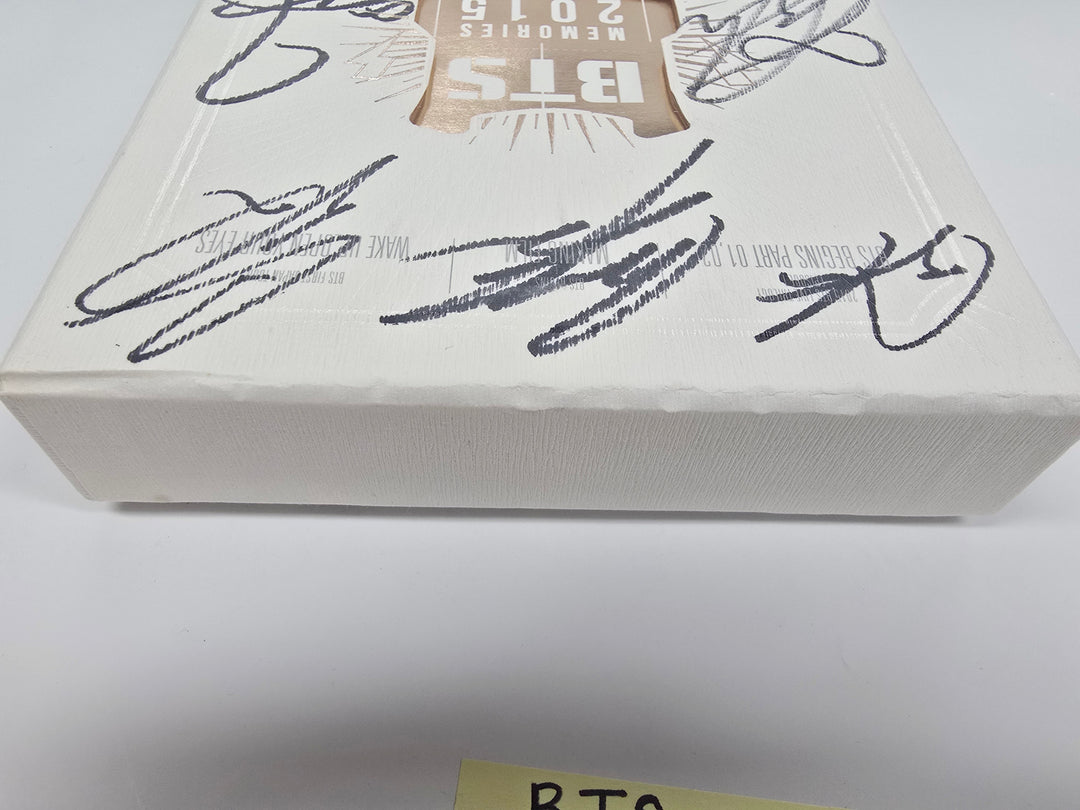 BTS Memories Of 2015 DVD - Hand Autographed(Signed) Promo Album [25.12.22] - Please Read !