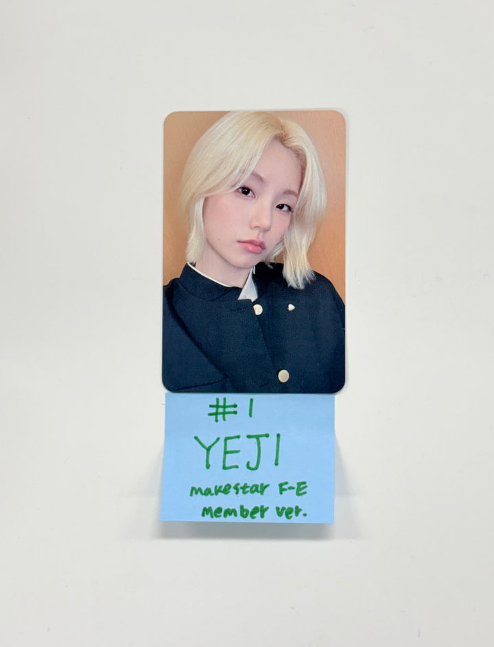ITZY "TUNNEL VISION" - Makestar Fansign Event Photocard (Member Ver.) R5 [25.12.23]