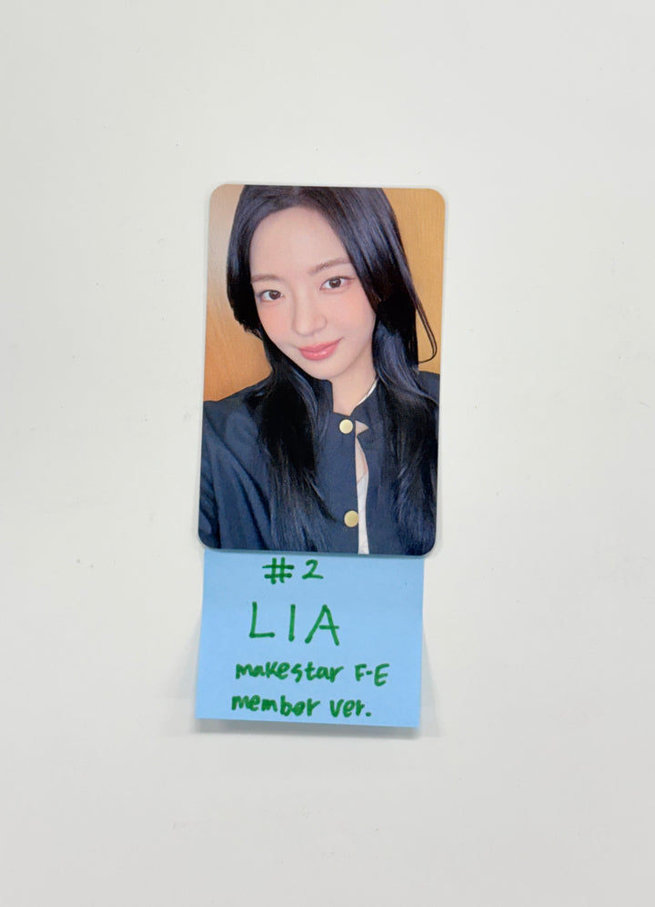 ITZY "TUNNEL VISION" - Makestar Fansign Event Photocard (Member Ver.) R5 [25.12.23]