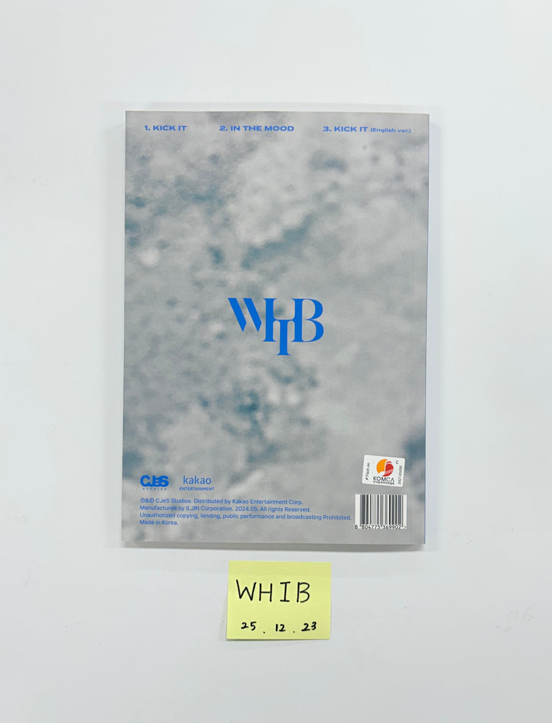 WHIB "ETERNAL YOUTH : KICK IT" - Hand Autographed(Signed) Album [25.12.23]