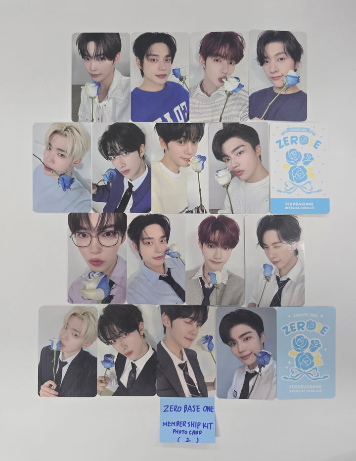 ZeroBaseOne "ZEROSE 3rd" - OFFICIAL FANCLUB Kit Photocard set [25.12.23]