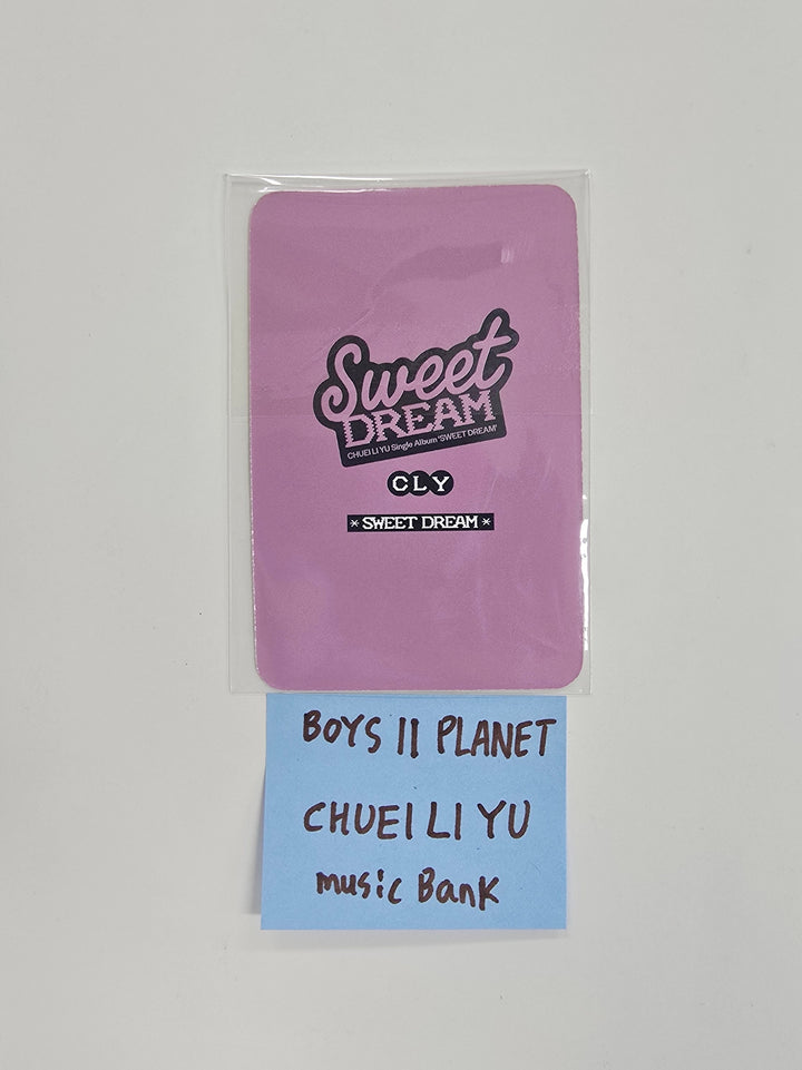 CHUEI LI YU(of BOYS II PLANET) - Music Bank Broadcast Photocard [25.12.23]